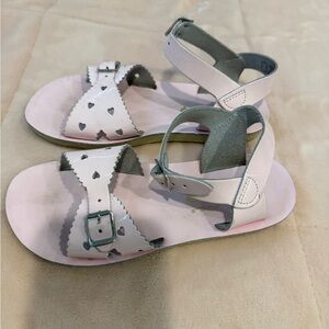 Pink Heart Kids Sandals sun San sweetheart